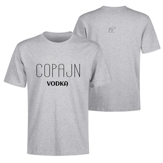 Unisex cotton t-shirt with Cōpajn logo printed on the front — Cōpajn House
