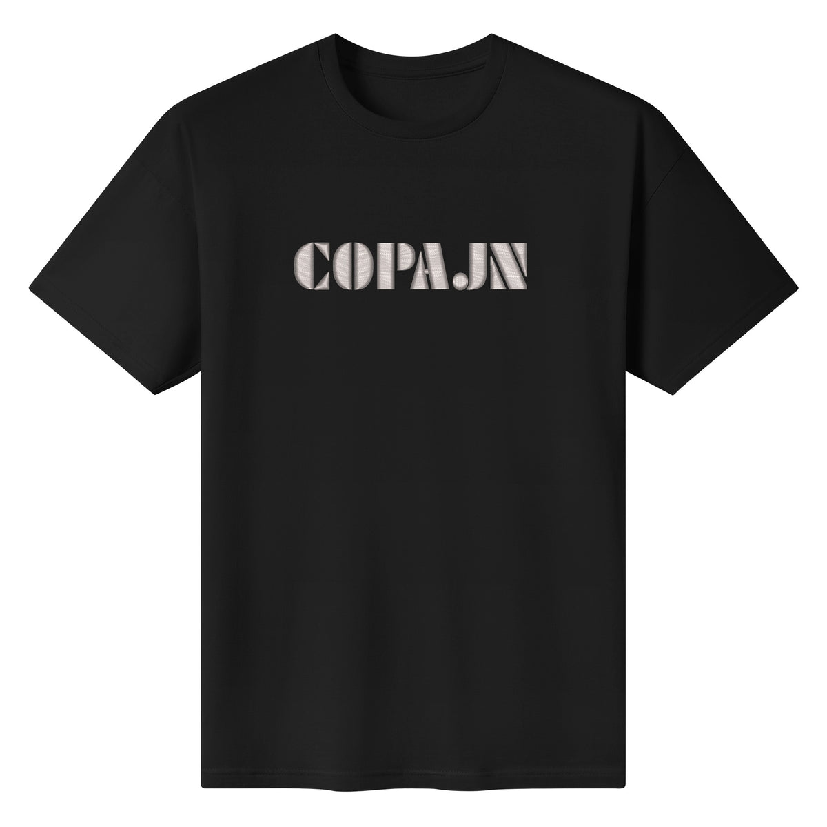 Cōpajn Embroidered Logo Tee — Women's Cotton T-Shirt