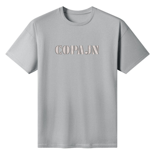 Cōpajn Embroidered Logo Tee — Women's Cotton T-Shirt
